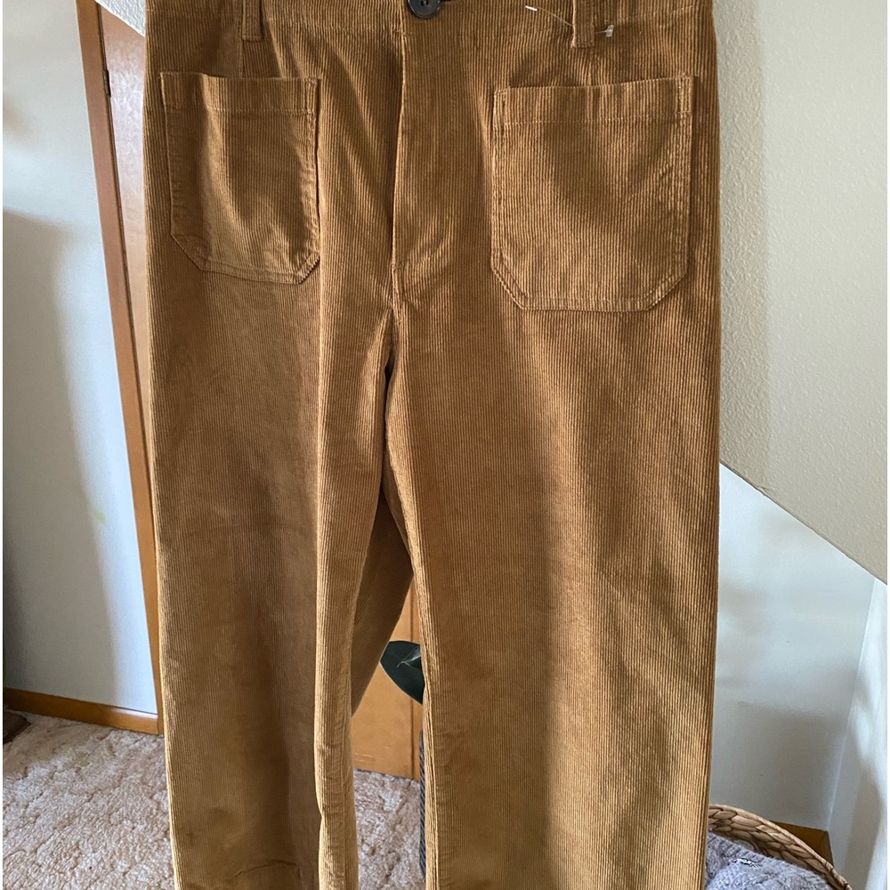 Velvet Heart corduroy flare pants 29